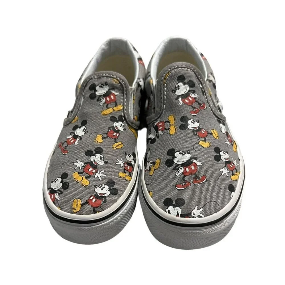 Vans + Disney Sz 13 Mickey Mouse Slip-On Sneakers
